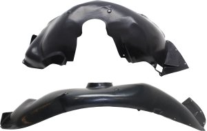 Front Fender Liner Pair/Set for 2014-2015 Chevrolet Camaro LS, LT, SS models, Right (Passenger) and Left (Driver), Except Convertible for SS model/Coupe - Replacement
