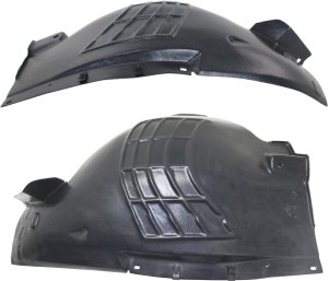 Pair/Set - Front Fender Liner for VOLT 2011-2015 Right (Passenger) and Left (Driver) Rear Section Replacement