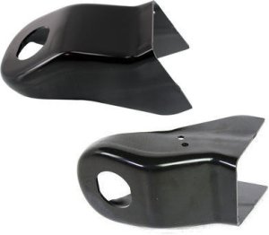 Steel Radiator Support Bracket Pair/Set for Chevrolet Silverado/Sierra 1999-2006, Includes Right (Passenger) and Left (Driver) Brackets, Fits 2007 Classic, Replacement