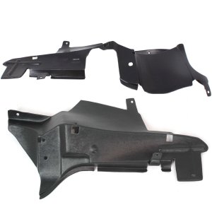 Engine Splash Shield Pair/Set for Chevrolet Cobalt 2005-2010, Under Cover Protection, Right (Passenger) and Left (Driver) Sides, Replacement