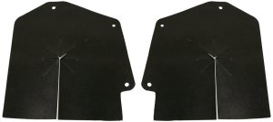 Front Fender Liner Inner Wheelhouse Pair/Set for 2004-2009 Cadillac SRX/2005-2011 STS, Right (Passenger) and Left (Driver) Replacement