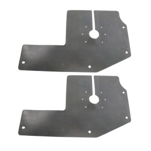 Engine Splash Shield Pair/Set for Cadillac CTS 2010-2014, Right (Passenger) and Left (Driver) Under Cover, Compatible with All-Wheel Drive, Coupe 2011-2014/Wagon 2010-2014 Replacement
