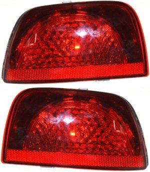 Tail Light Assembly Pair/Set for Chevrolet Camaro 2010-2013, Outer, Right (Passenger) and Left (Driver), with RS Package Replacement