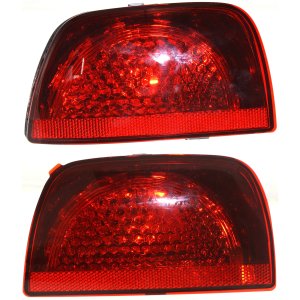 Tail Light Assembly Set for 2010-2013 Chevrolet Camaro, Inner and Outer Right (Passenger), with RS Package - Replacement
