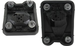 Tail Light Pair/Set for Chevrolet Malibu 1997-2005, Right (Passenger) and Left (Driver), Harness Holder, Circuit Board, Replacement