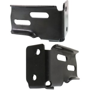Rear Bumper Bracket Pair/Set for 1994-1997 Chevrolet S10 Pickup Fleetside Inner, Right (Passenger) and Left (Driver) Replacement