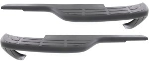 Rear Bumper Step Pad Pair/Set for Chevrolet Sierra/Silverado Pickup 1999-2007, Stepside, Right (Passenger) and Left (Driver) Replacement