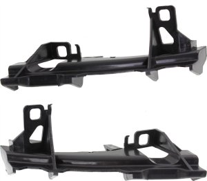 Front Bumper Bracket Pair/Set for Dodge Avenger 2008-2010, Right (Passenger) and Left (Driver) Side Replacement
