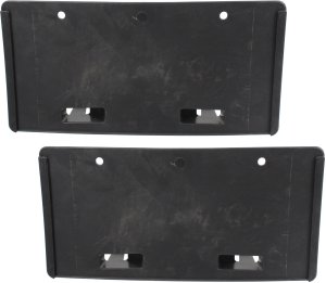 Front and Rear License Plate Bracket Set for 2011-2014 Dodge Charger, Set of 2, Replacement