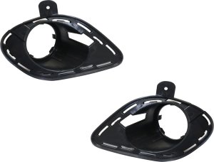 Fog Light Bracket Pair/Set for Dodge Charger 2015-2023, Right (Passenger) and Left (Driver), Projector Type Replacement