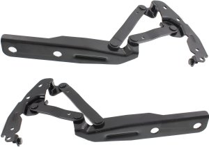Hood Hinge Pair/Set for Chrysler Grand Caravan 2008-2019, Right (Passenger) and Left (Driver), Replacement