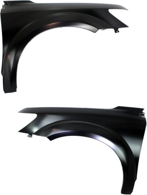 Front Fender Pair/Set for Dodge Journey 2009-2020, Right (Passenger) and Left (Driver), Primed (Ready to Paint) Replacement
