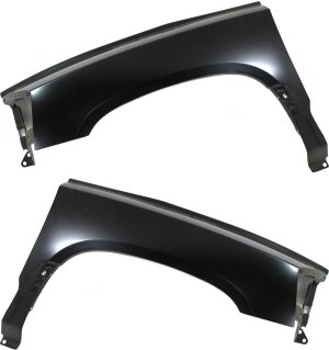 Front Fender Pair/Set for Dakota 2005-2007, Right (Passenger) and Left (Driver), Primed (Ready to Paint), Replacement
