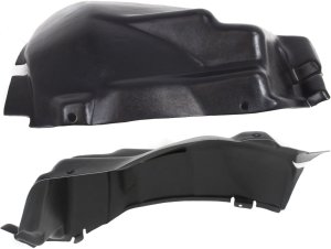 Front Fender Liner for 2003-2010 Dodge Viper, Front Section, Right (Passenger) and Left (Driver) Replacement Pair/Set