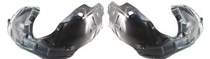 Front Fender Liner Pair/Set for 2008-2014 Dodge Challenger, Right (Passenger) and Left (Driver) Replacement