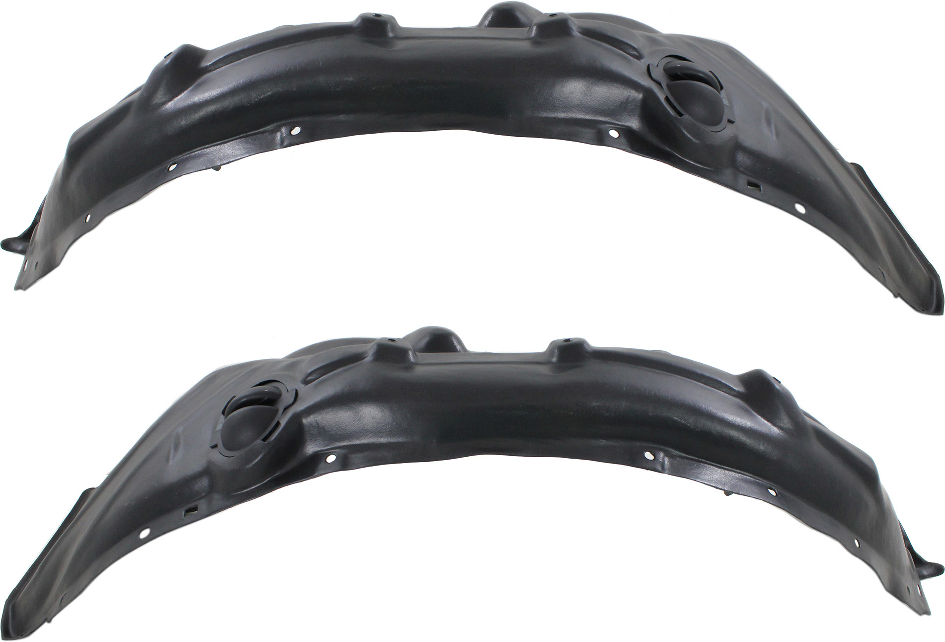 Front Fender Liner Polypropylene Vacuum Form Pair/Set for 2011-2020 Dodge Durango, Right (Passenger) and Left (Driver), Suitable for Limited/Citadel/ R/T/SXT/GT Models, Replacement