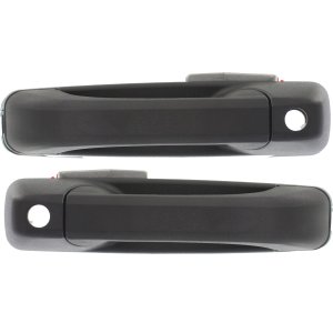 Front Exterior Door Handle Pair/Set for 2009-2022 Dodge Ram Full Size Pickup/2019-2022 1500 Classic, Right (Passenger) and Left (Driver) Replacement