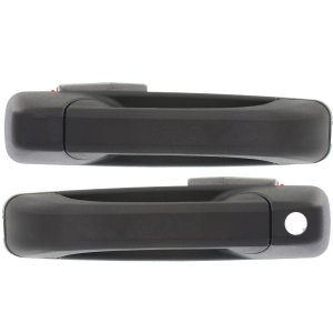 Front Exterior Door Handle Pair/Set for Dodge Ram Full Size Pickup (2009-2022), 1500 Classic (2019-2022), Right (Passenger) and Left (Driver), Replacement