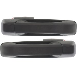 Exterior Door Handle Pair/Set for Dodge Ram Full Size Pickup 2009-2021, Including Ram 1500 Classic 2019-2022, Right (Passenger) and Left (Driver) Front Replacement