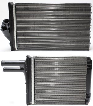 Heater Core for Chrysler Caravan 2001-2005, Set of 2, Front and Rear Unit, Replacement
