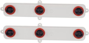 Tail Light Circuit Board Pair/Set for Dodge Full Size Pickup 2002-2006, Right (Passenger) and Left (Driver), New Body Style, Light, Replacement