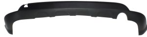 Rear Bumper Cover Set for Dodge Journey 2011-2019, Upper and Lower, Without Chrome, With Fascia, 2-Piece Design Replacement