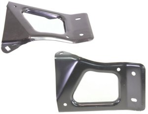 Rear Bumper Bracket Pair/Set for Dodge Dakota P/U 2005-2011, Right (Passenger) and Left (Driver) Side Replacement