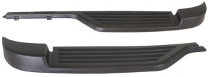 Rear Bumper Step Pad Pair/Set for DODGE DAKOTA, Years 2005-2011, Includes Right (Passenger) and Left (Driver) Sides, Replacement