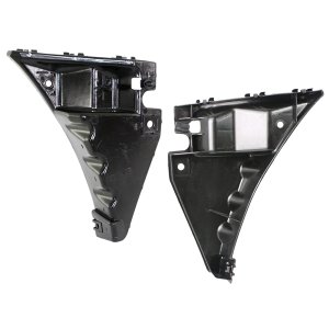 Front Bumper Support Pair/Set for 2010-2014 Ford Mustang, Includes Right (Passenger) and Left (Driver) Side Cover Replacement