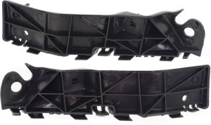 Front Bumper Support Side Cover Pair/Set for 2011-2015 Ford Explorer/Explorer Police, Right (Passenger) and Left (Driver) Side, Replacement