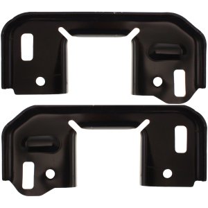 Front Bumper Bracket Pair/Set for Ford F-150 2009-2014, Includes Right (Passenger) and Left (Driver) Brackets, Replacement