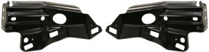 Front Bumper Bracket Pair/Set for Ford Escape 2008-2012, Lower Headlight Mounting, Right (Passenger) and Left (Driver), Replacement