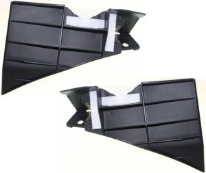 Pair/Set - Front Bumper Bracket for Ford Mustang 2005-2009, Right (Passenger) and Left (Driver) Reinforcement Support Cover Set, Replacement