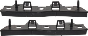 Front Bumper Bracket Pair/Set for Ford Escape 2013-2016, Right (Passenger) and Left (Driver) Side Support, Plastic, Replacement