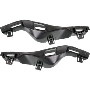 Front Bumper Bracket Pair/Set for Ford Escape 2008-2012 and Mercury Mariner 2008-2011, Right (Passenger) & Left (Driver) Side Reinforcement, Replacement