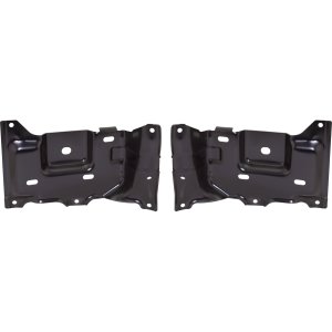 Pair/Set - Front Bumper Bracket for Ford F-150 2015-2020, Right (Passenger) and Left (Driver), Steel Mounting Set, Fits Raptor Model 2018-2020, Replacement