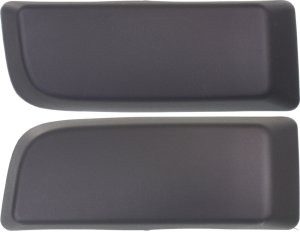 Pair/Set - Front Bumper Guard for Ford F-150 2010-2014, Right (Passenger) and Left (Driver), Textured Black, SVT Raptor Models Replacement Set