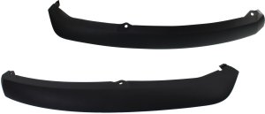 Front Lower Valance Panel Pair/Set for Ford Focus 2012-2014, Textured, Right (Passenger) and Left (Driver), Non-ST Model, Hatchback and Sedan, Replacement