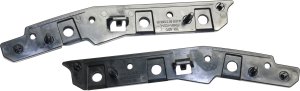 Front Bumper Support Pair/Set for Ford Explorer/Explorer Police 2016-2019, Includes Right (Passenger) and Left (Driver) Side Cover Reinforcement, Plastic, Replacement