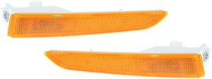 Front Side Marker Light Assembly for Ford Fusion 2010-2012, Right (Passenger) and Left (Driver) Replacement Pair/Set