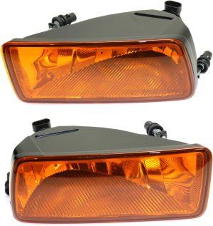 Front Fog Light Assembly for 2007-2009 Ford Explorer XLT Model with Ironman/Sport Package, Right (Passenger) and Left (Driver), Replacement Pair/Set