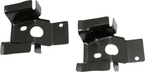 Radiator Support Bracket and Headlight Mounting Bracket Pair/Set for Ford Mustang 2010-2014, Right (Passenger) and Left (Driver), Replacement