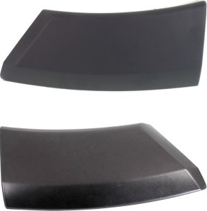 Front Wheel Opening Molding Pair/Set for Ford Expedition 2007-2017, Lower, Right (Passenger) and Left (Driver), Primed (Ready to Paint), Durable Plastic Replacement