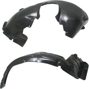 Front Fender Liner Pair/Set for Ford C-MAX 2013-2018, Right (Passenger) and Left (Driver) Replacement