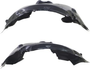 Front Fender Liner Pair/Set for Ford Transit Connect 2014-2018, Right (Passenger) and Left (Driver), Fits XLT Van, XL Model Van/Wagon, Replacement