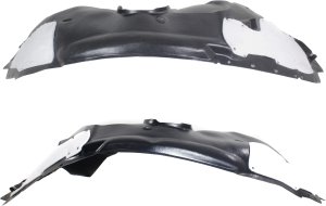 Front Fender Liner Pair/Set for Ford Edge 2015-2018, Right (Passenger) and Left (Driver) Sides, Compatible with SE/SEL/Titanium Models, Replacement