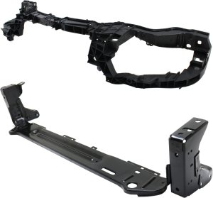 Steel Radiator Support Upper and Lower for Ford C-Max 2013-2018, Replacement Set