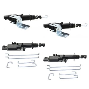 Front and Rear Door Lock Actuator for Ford Expedition 1997-2002, Town Car 1998-2003, Right (Passenger) and Left (Driver), Pair/Set of 4 Replacement
