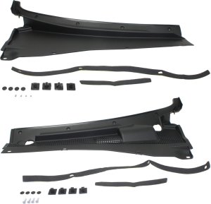 Cowl Grille Pair/Set for Ford Escape 2001-2007, Right (Passenger) and Left (Driver), Replacement