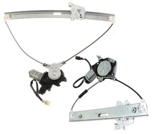 Power Window Regulator Set with Motor for 2001-2007 Ford Escape / 2005-2007 Mariner, Front and Rear, Left (Driver) Side Replacement
